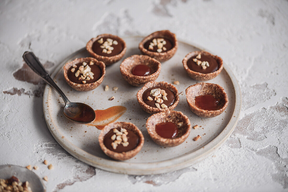 No Bake Chocolate Nut Cookies