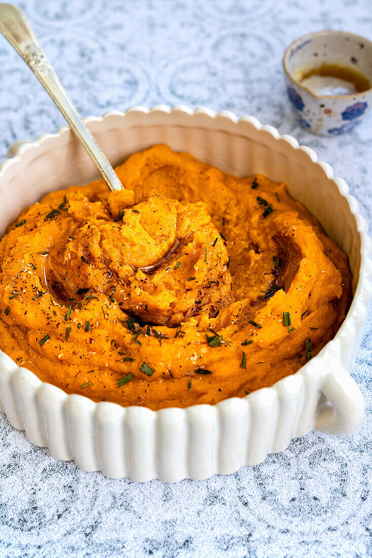 Whipped sweet potatoes