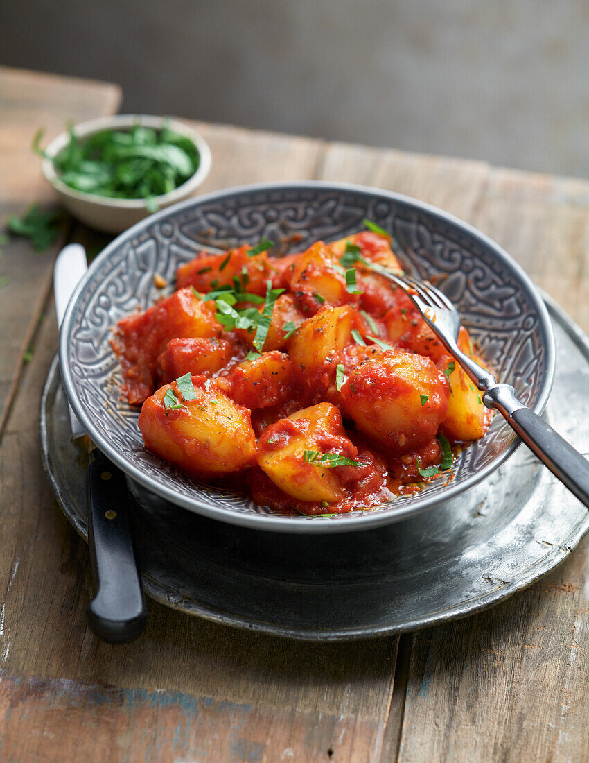 Marke Butete - Orientalisches Kartoffel-Tomaten-Ragout