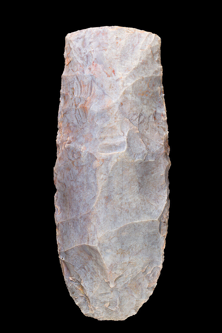 Neolithic ax cut in jasper