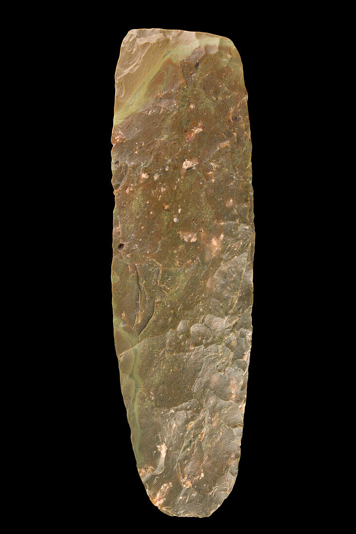 Neolithic period green jasper