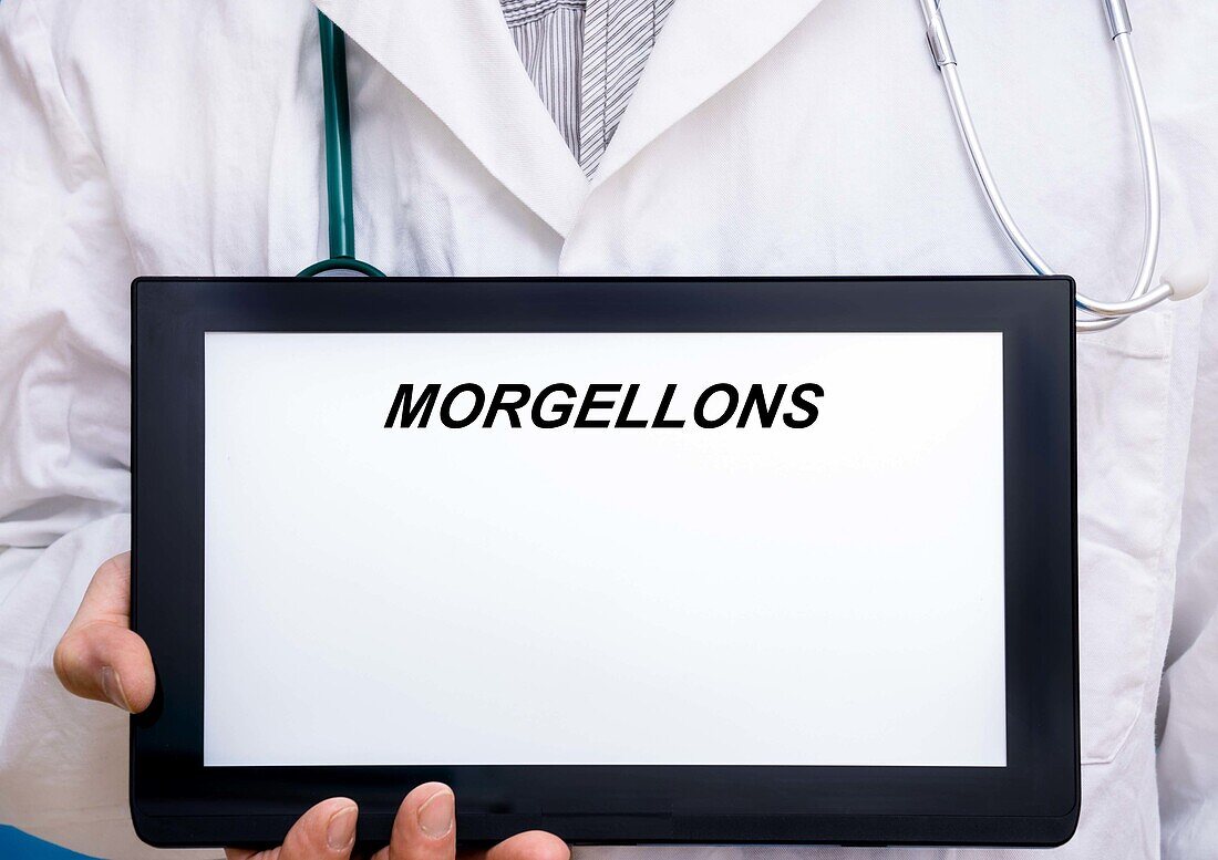 Morgellons, conceptual image