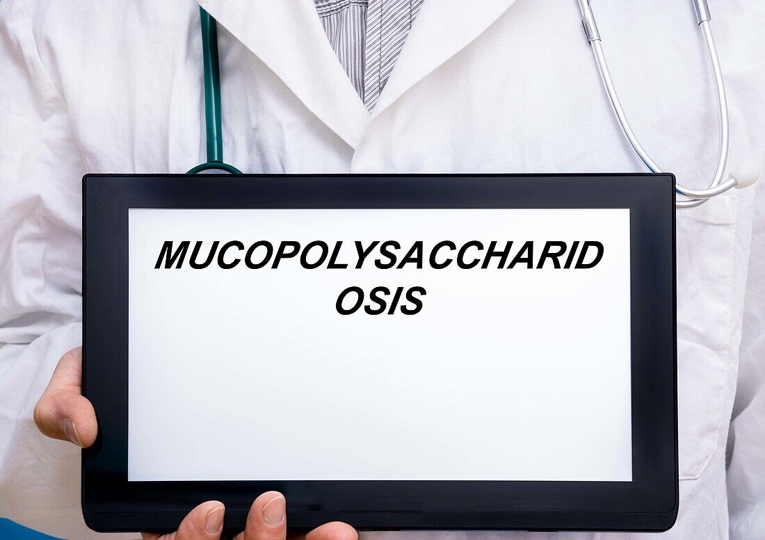 Mucopolysaccharidosis, conceptual image