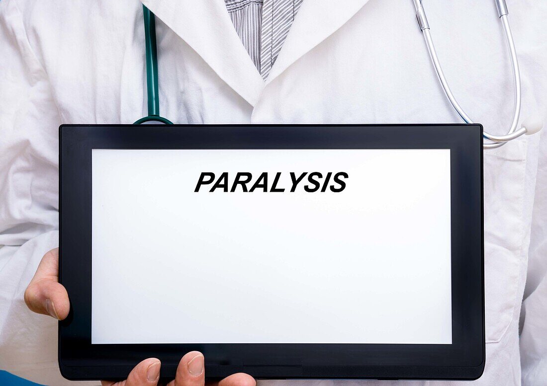 Paralysis, conceptual image