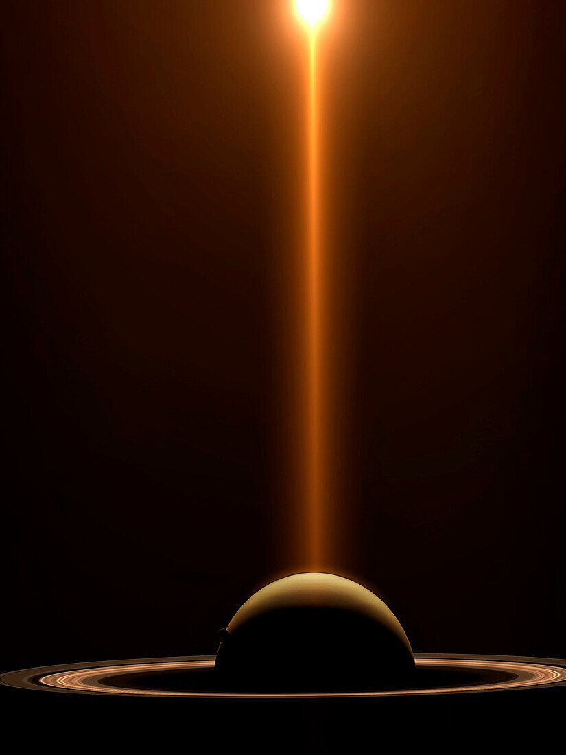 Saturn, illustration