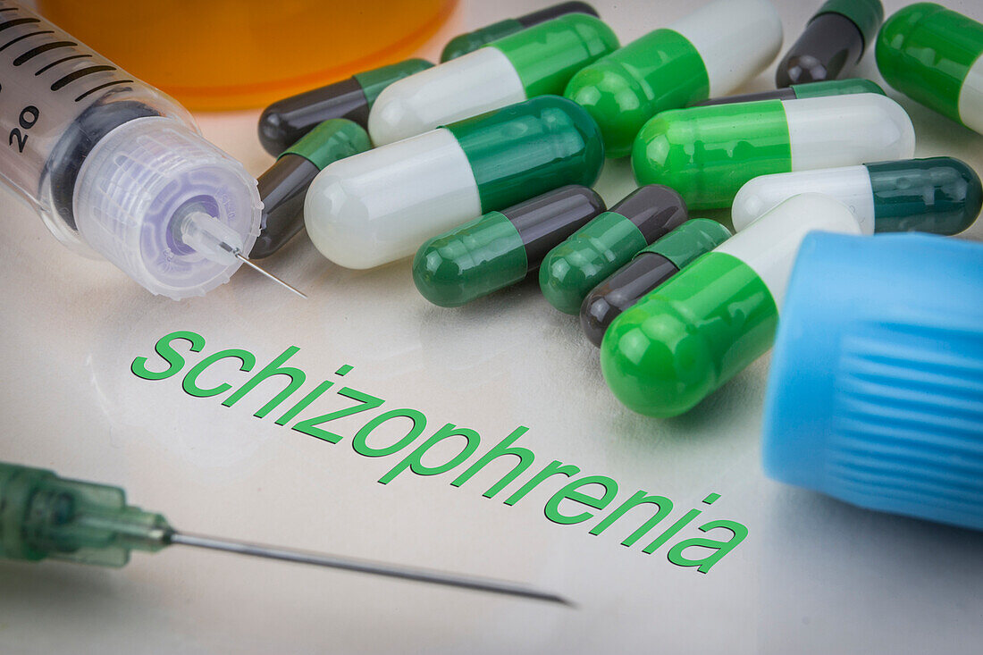 Schizophrenia, conceptual image