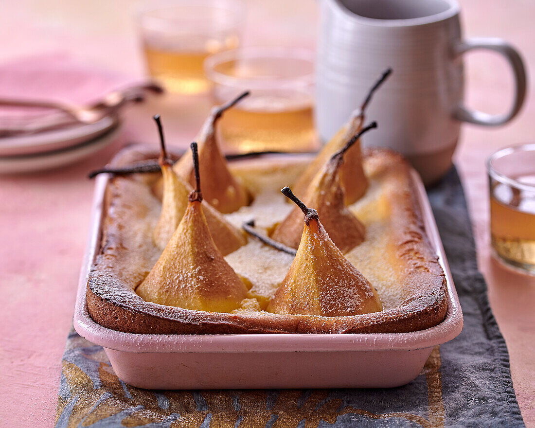 Birnen-Clafoutis