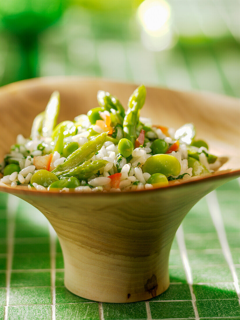 Rice with vegetables