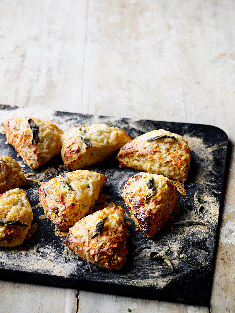 Cheddar Sage Scones