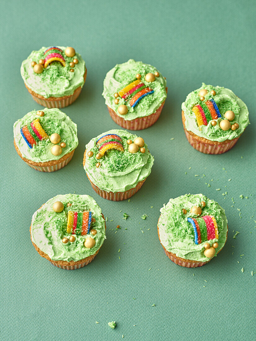 Cupcakes zum St. Patricks Day