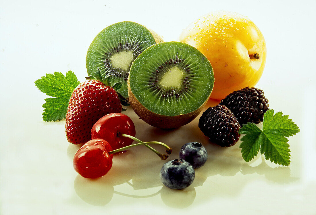 Composition with fruit