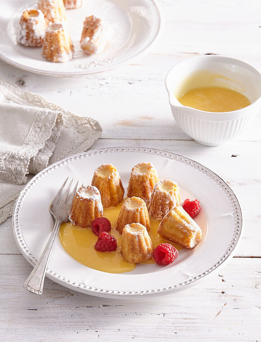 Canelé de Bordeaux (Mini-Gugelhupfe, Frankreich)