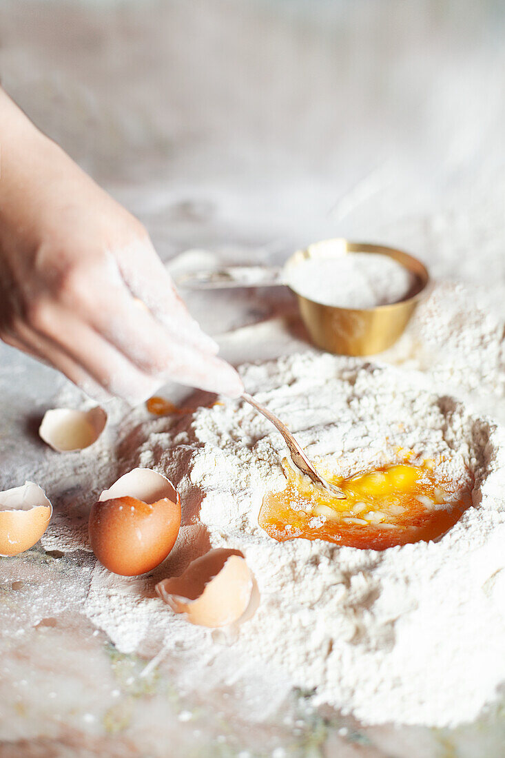 Making gnocchi