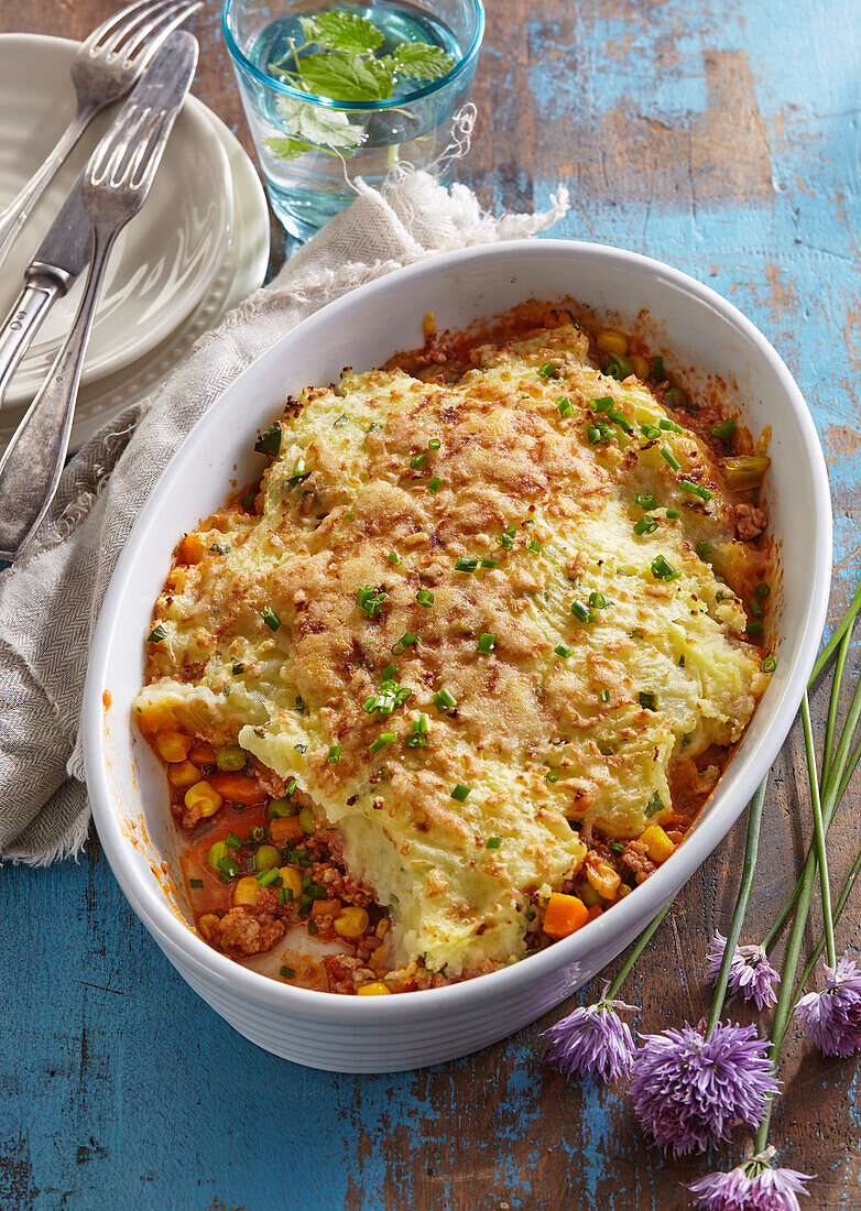 Shepherds Pie mit Hähnchen