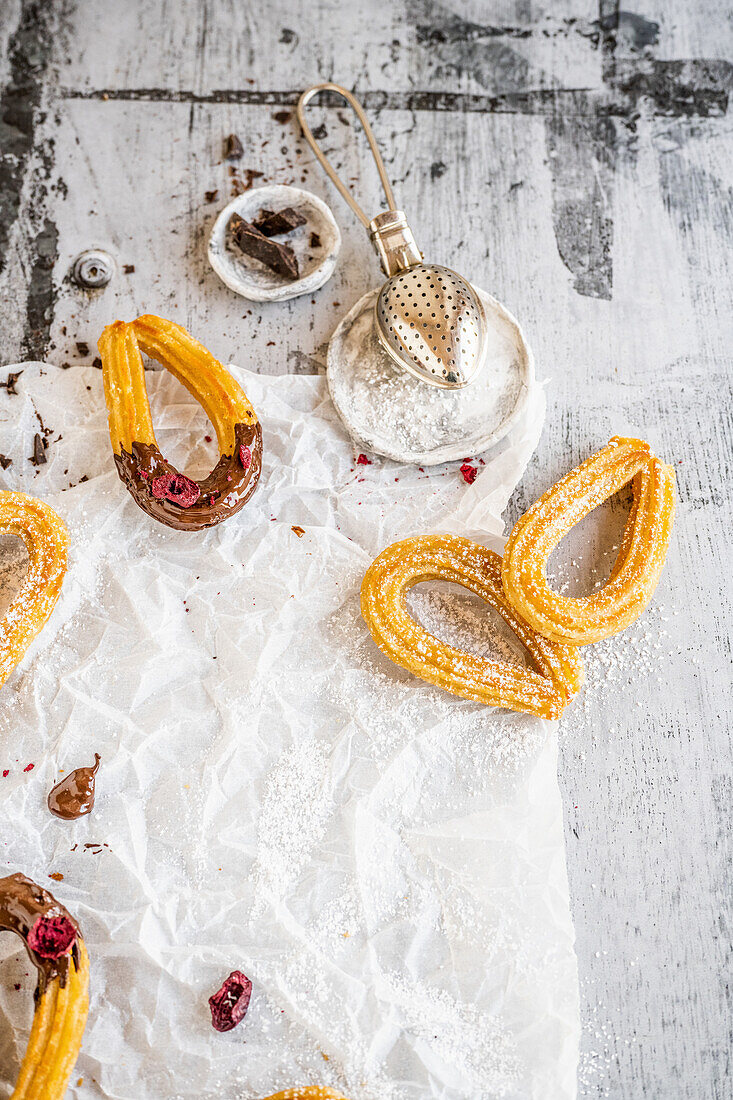 Chocolate churros