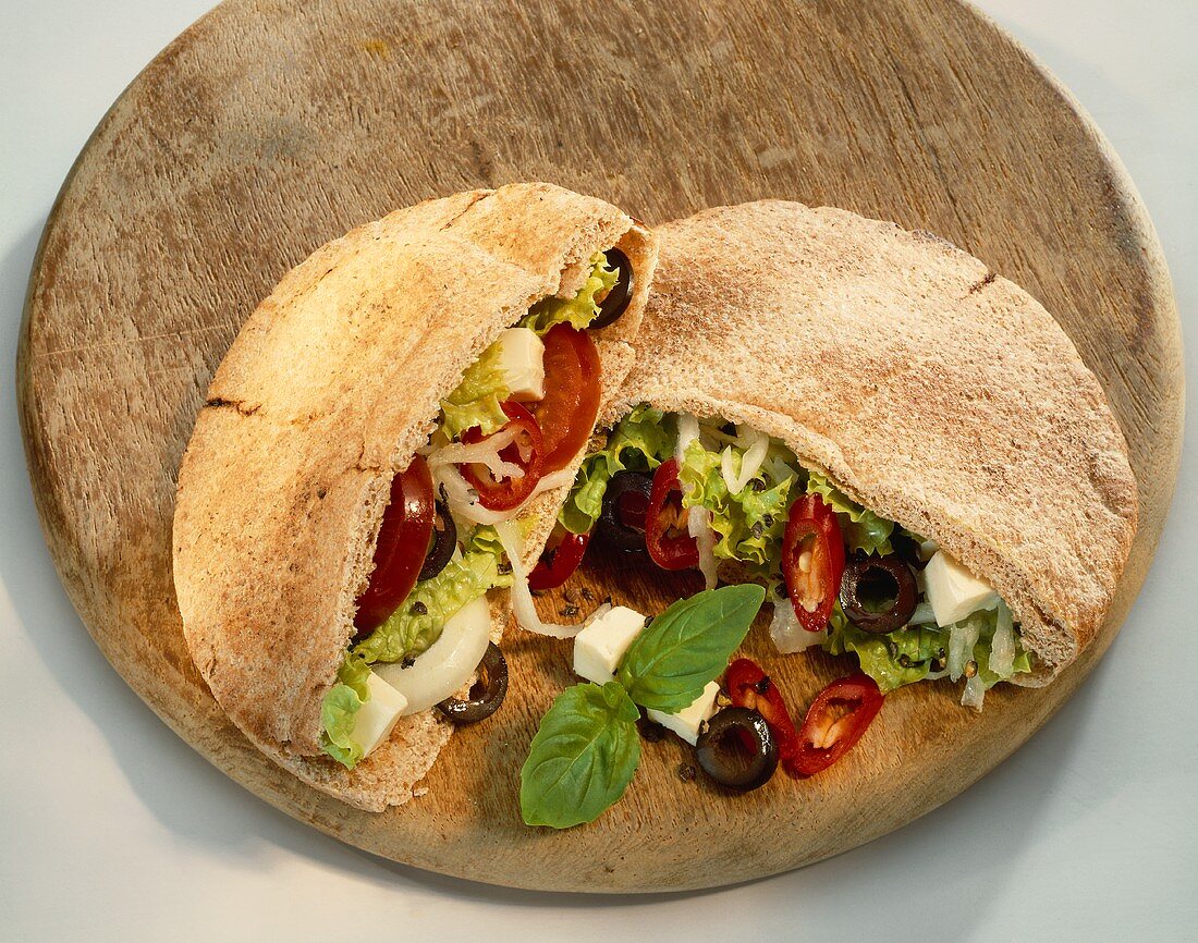 Greek Pita Sandwich