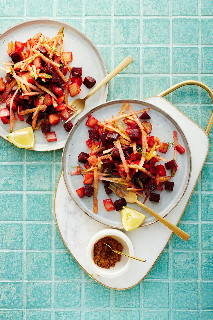 Rote-Bete-Fenchel-Salat