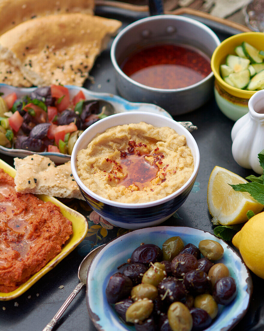 Türkische Mezze