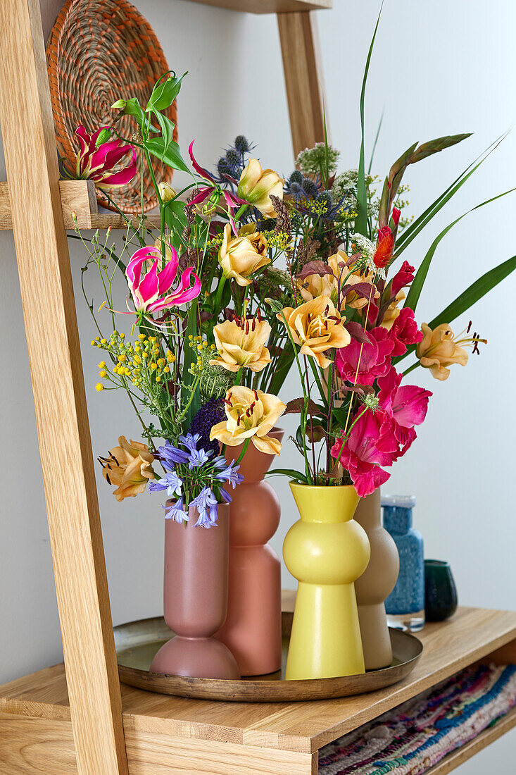 Mixed bouquet summer flowers