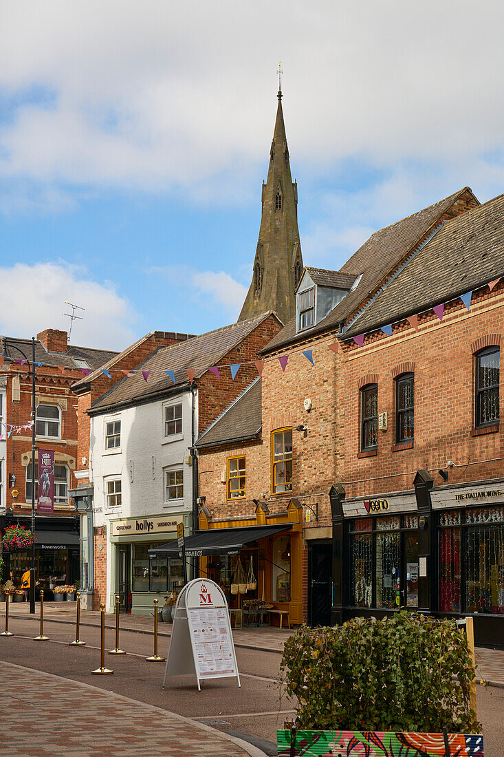 St. Martins Walk, Leicester, Leicestershire, England, Vereinigtes Königreich, Europa