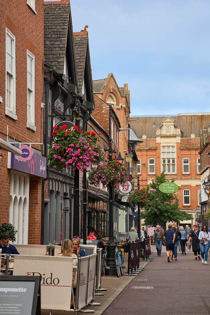 The Lanes, Leicester, Leicestershire, England, Vereinigtes Königreich, Europa