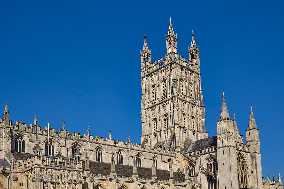 Kathedrale von Gloucester, Gloucester, Gloucestershire, England, Vereinigtes Königreich, Europa