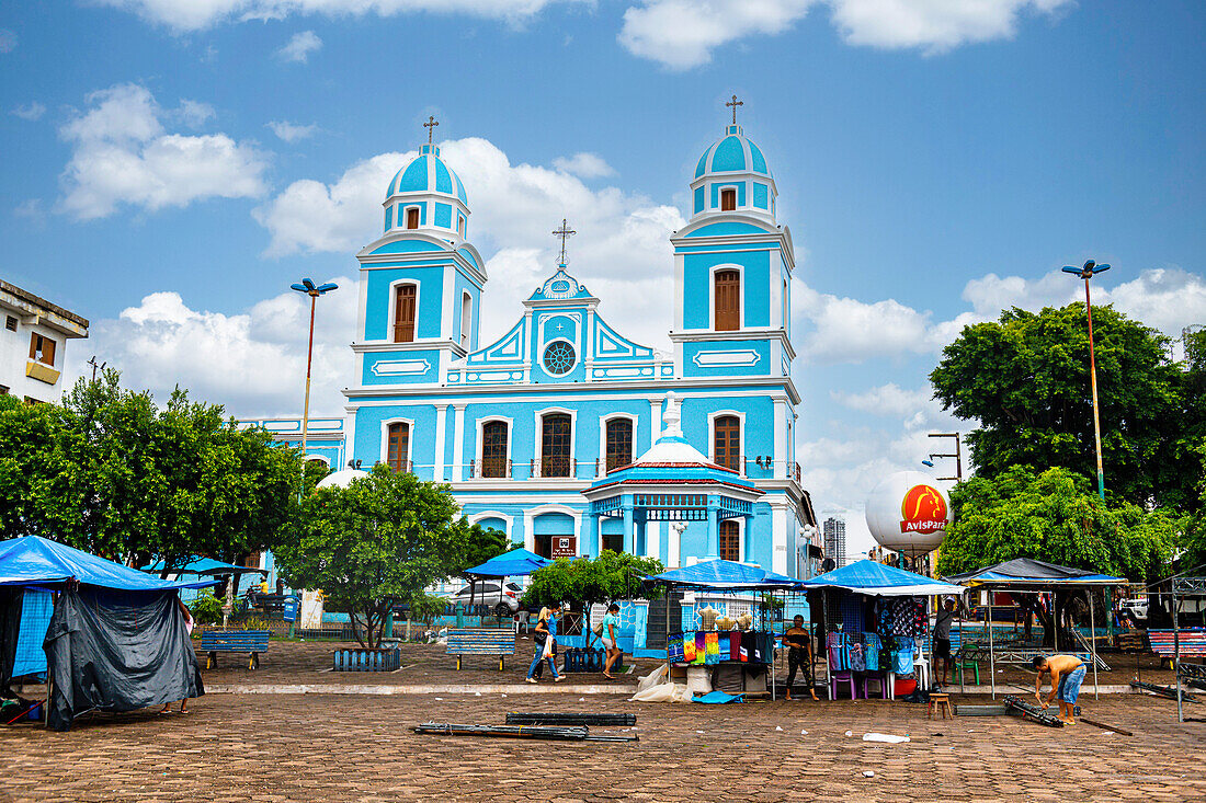 Catedral Metropolitana Nossa Senhora da Conceivao, Santarem, Para, Brazil, South America