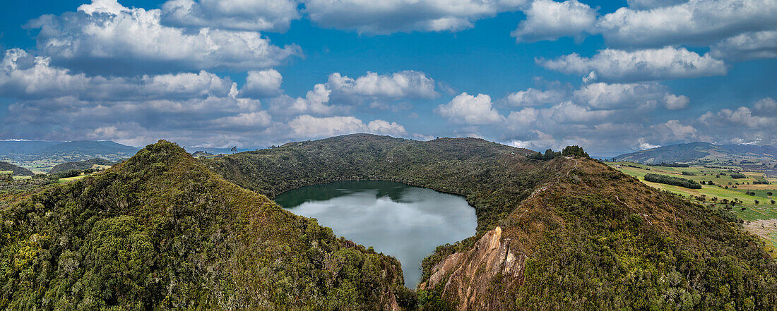 Guatavita-See, Kolumbianische Anden, Kolumbien, Südamerika