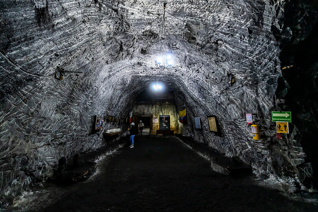 Salt mine of Nemocon, Colombia, South America