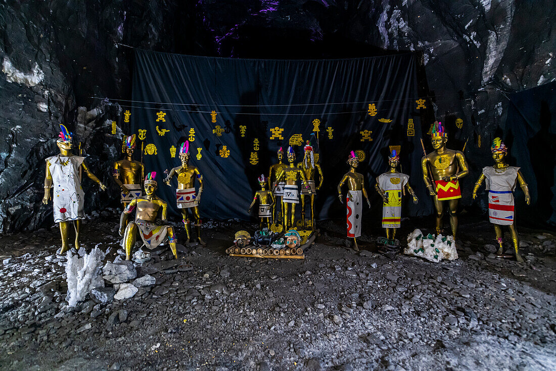 Salt cathedral of Zipaquira, Colombia, South America