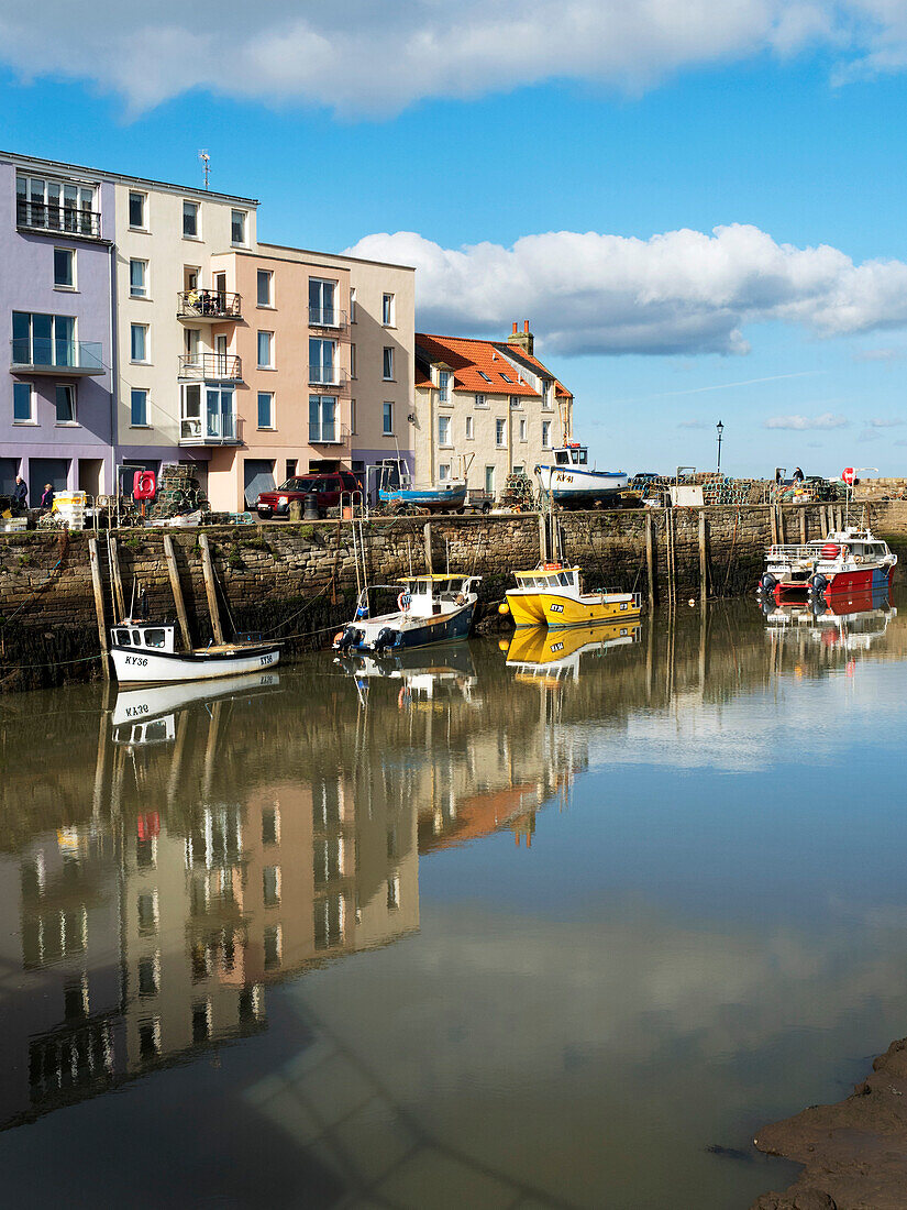 St. Andrews Harbour, St. Andrews, Fife, Schottland, Vereinigtes Königreich, Europa