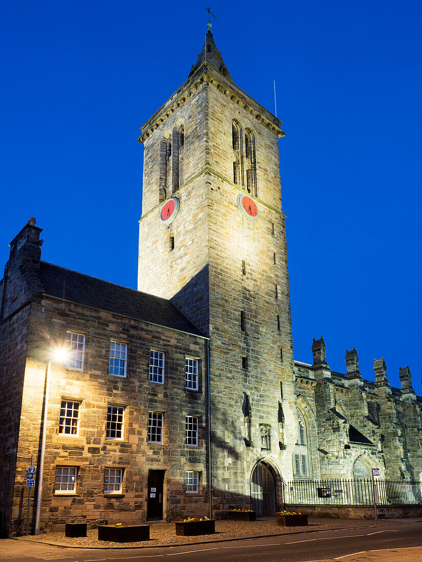 St. Salvators College Church, St. Andrews, Fife, Schottland, Vereinigtes Königreich, Europa