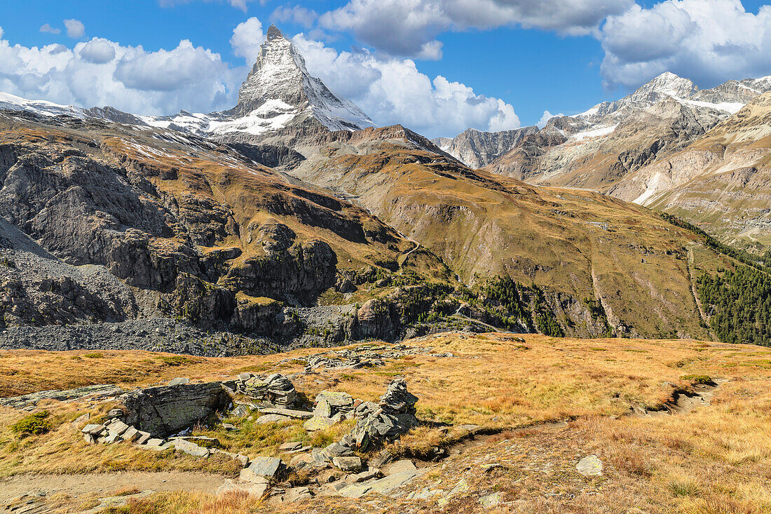 Matterhorngipfel, 4478m, Zermatt, Wallis, Schweizer Alpen, Schweiz, Europa