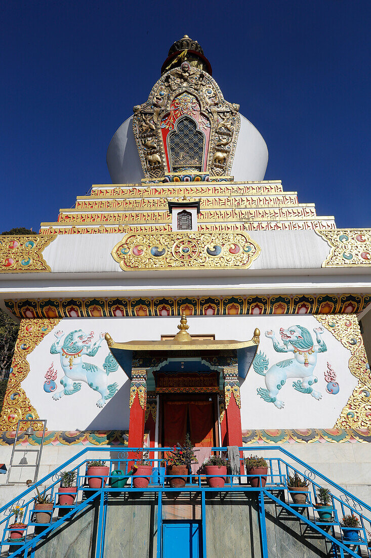 Shakhya Tharig Buddhist Monastery, Kathmandu, Nepal, Asia