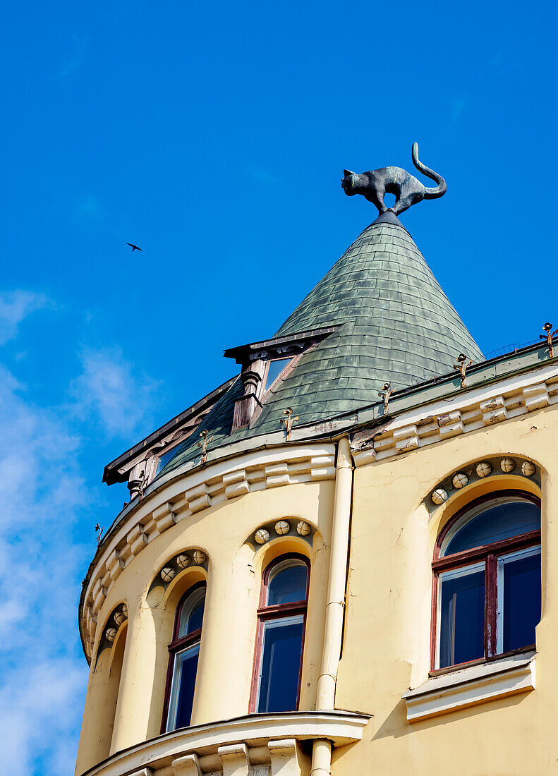 Katzenhaus, Livu-Platz, Altstadt, Riga, Lettland, Europa