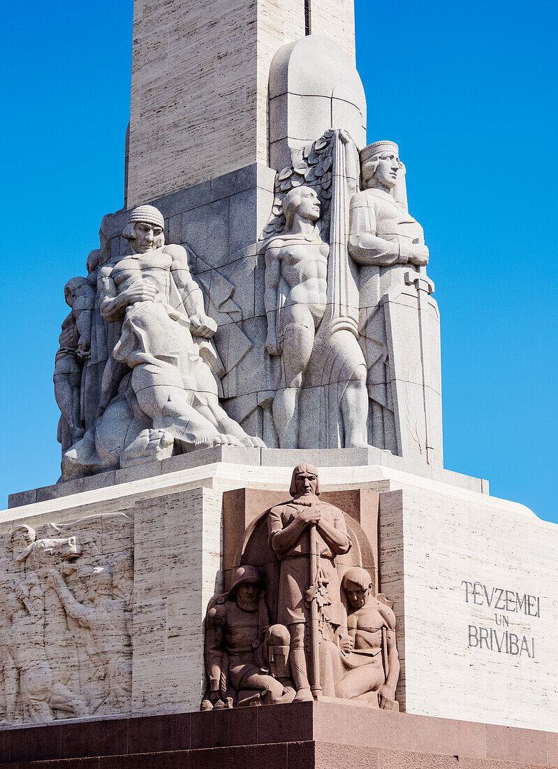 Das Freiheitsdenkmal, Riga, Lettland, Europa