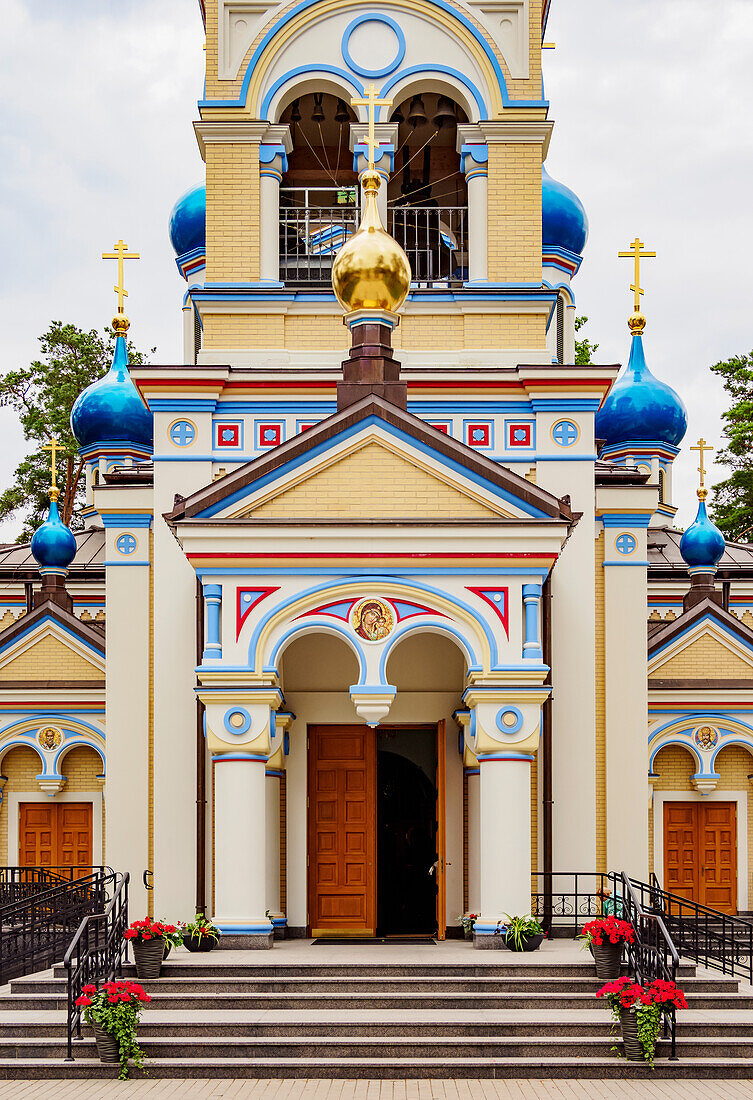 Our Lady of Kazan Dzintari Orthodox Church, Jurmala, Latvia, Europe