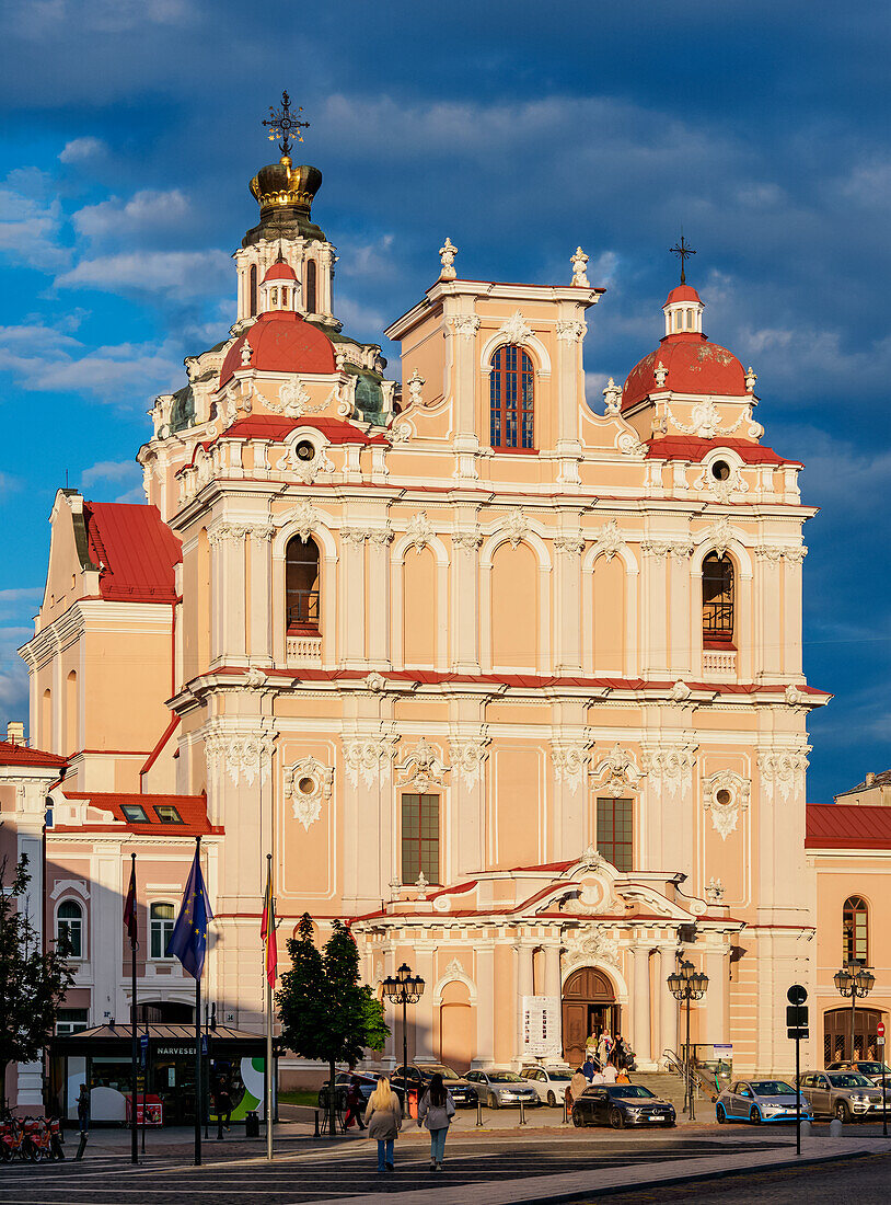St.-Kasimir-Kirche, Altstadt, UNESCO-Weltkulturerbe, Vilnius, Litauen, Europa