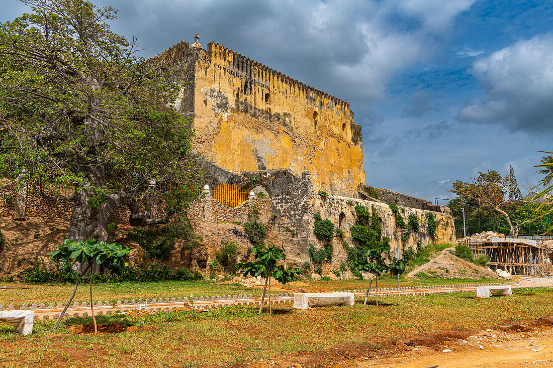 Fort Jesus, UNESCO World Heritage Site, Mombasa, Indian Ocean, Kenya, East Africa, Africa