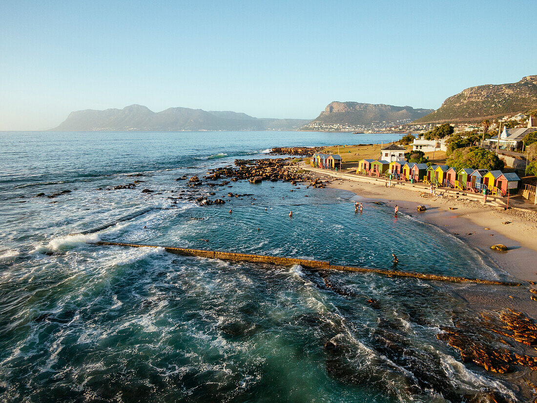 St. James Tidal Pool, Kapstadt, Westkap, Südafrika, Afrika