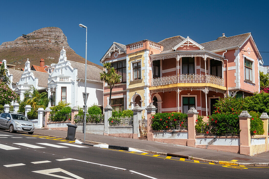 Traditional Victorian architecture, Gardens, Cape Town, Western Cape, South Africa, Africa