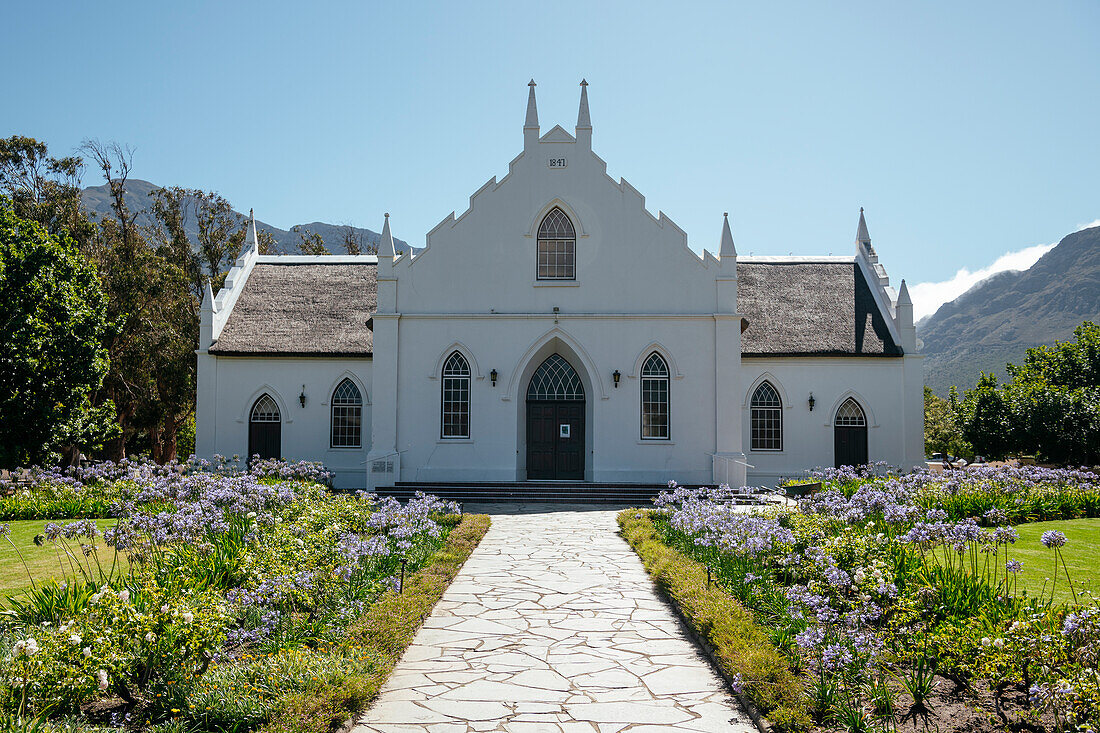 Kapholländische Architektur, Franschhoek, Westkap, Südafrika, Afrika