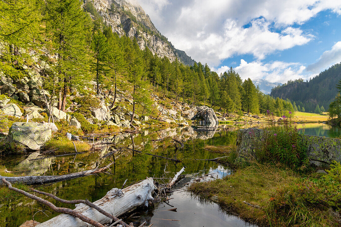 See der Hexen, Alpe Devero, Crampiolo, Dommodossola, Piemont, Italien, Europa