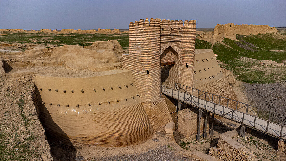 Sauran Ancient Settlement, Turkistan, Kazakhstan, Central Asia, Asia