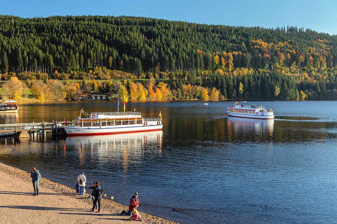 Lake Titisee, Southern Black Forest, Baden-Wurttemberg, Germany, Europe