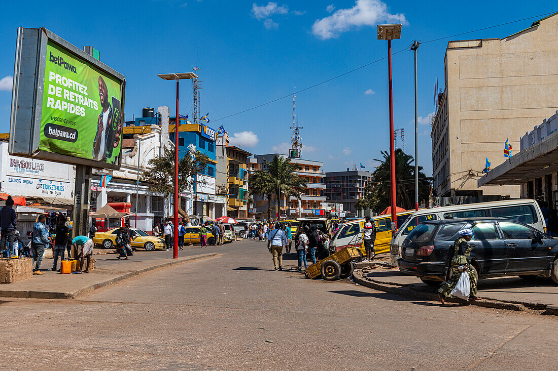 Colonial center, Lubumbashi, Democratic Republic of the Congo, Africa