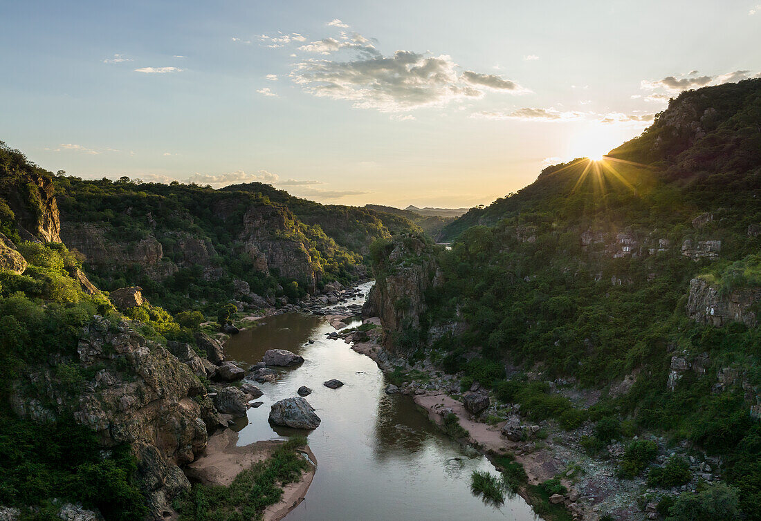 Lanner-Schlucht, Makuleke-Vertragspark, Krüger-Nationalpark, Südafrika, Afrika