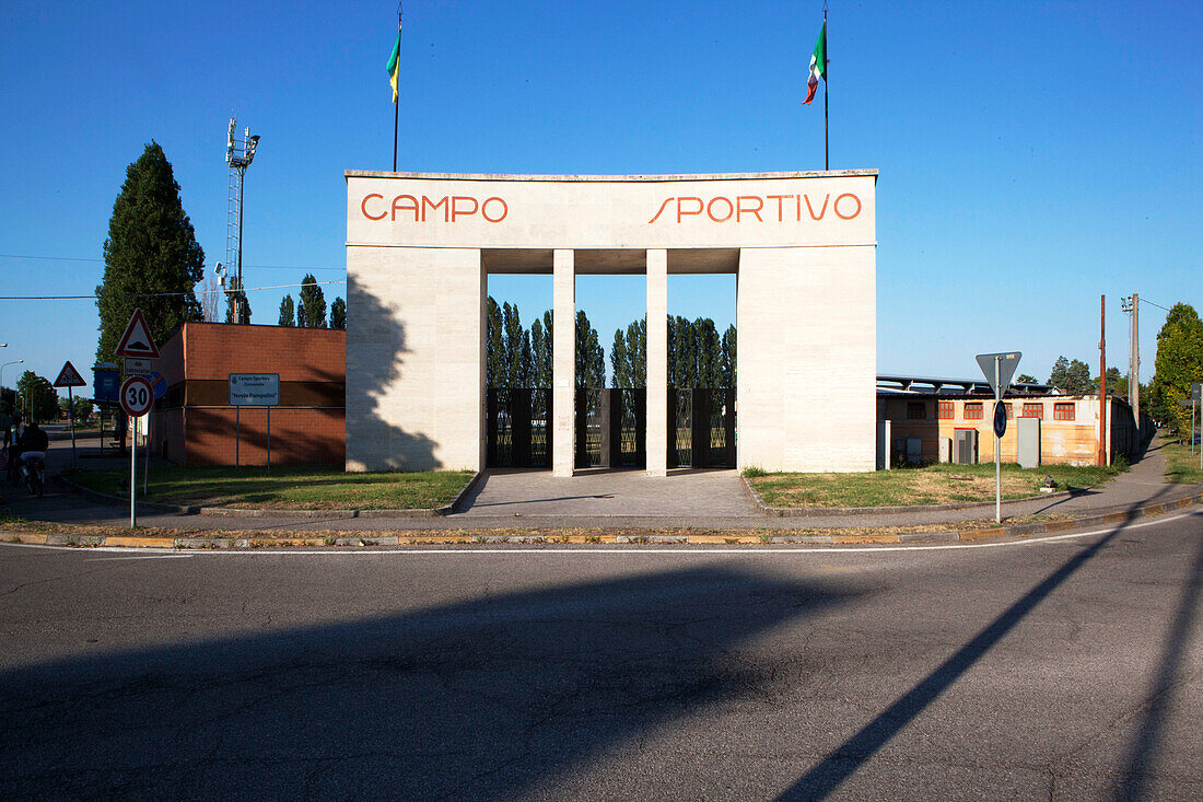 Campo Sportivo, Tresigallo, Ferrara Province, Emilia-Romagna, Italy, Europe