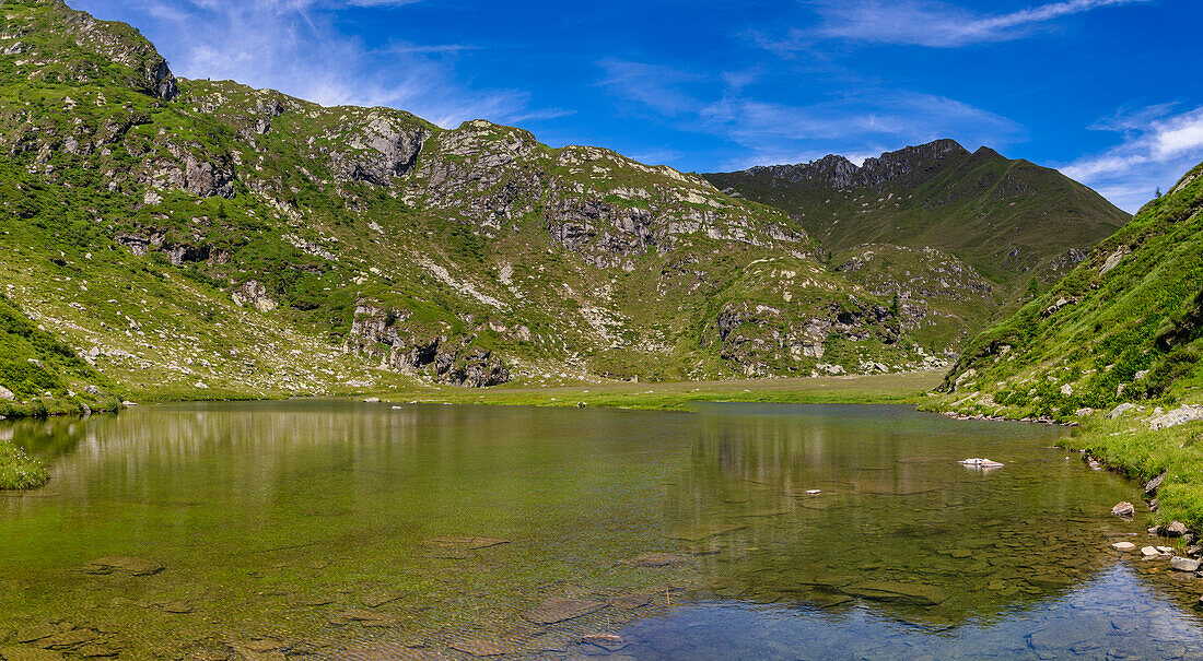 Baranca Lake, Val Mastellone, Val Sesia, Vercelli District, Piedmont, Italy, Europe