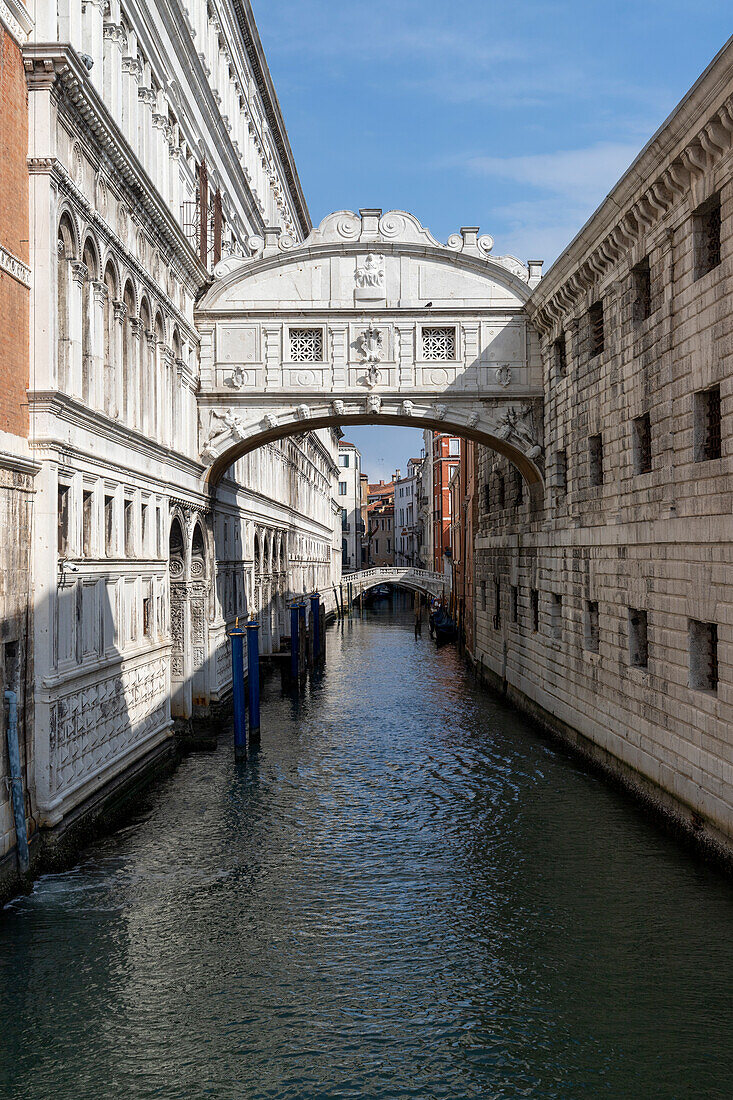 Ponte dei Sospiri (Seufzerbrücke), Venedig, UNESCO-Weltkulturerbe, Venetien, Italien, Europa